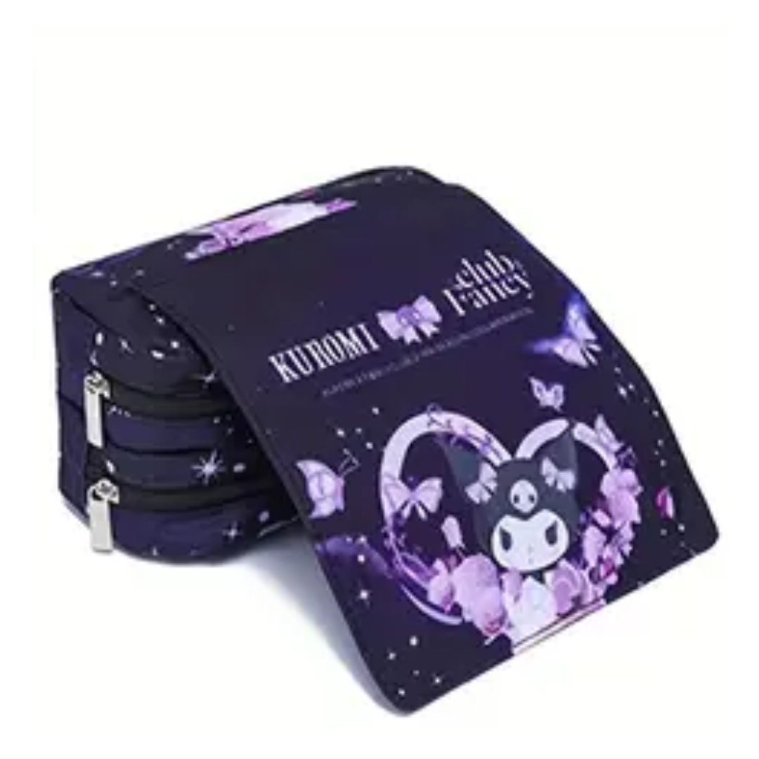 Estuche - Cartuchera - Kuromi Morado