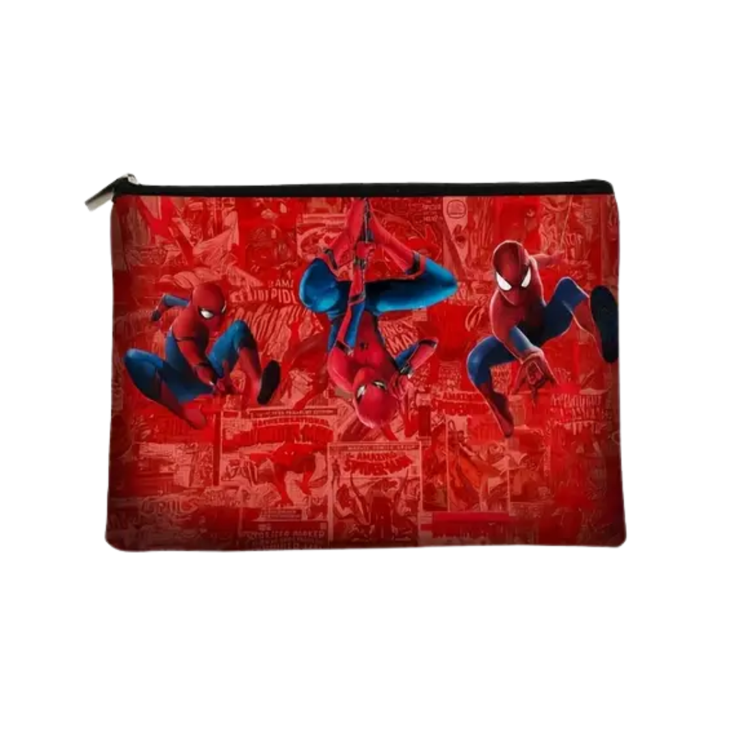 Estuche para Lápices - Villanos - Spiderman Marvel Roja