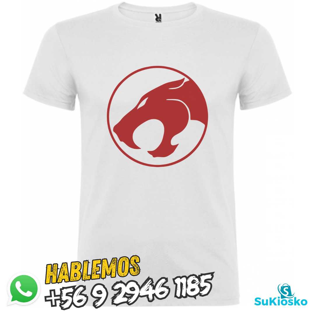 Polera Manga Corta - Thundercats - BLANCA/ROJA - Hombre
