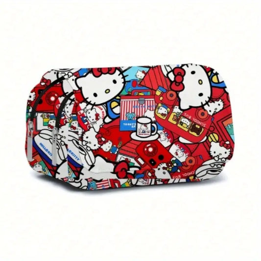 Estuche para Lápices - Kitty Rojo