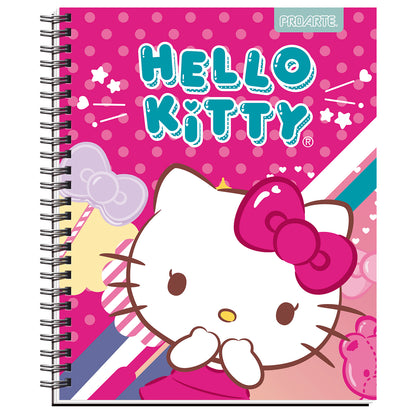 Cuaderno Hello Kitty Universitario Cuadriculado