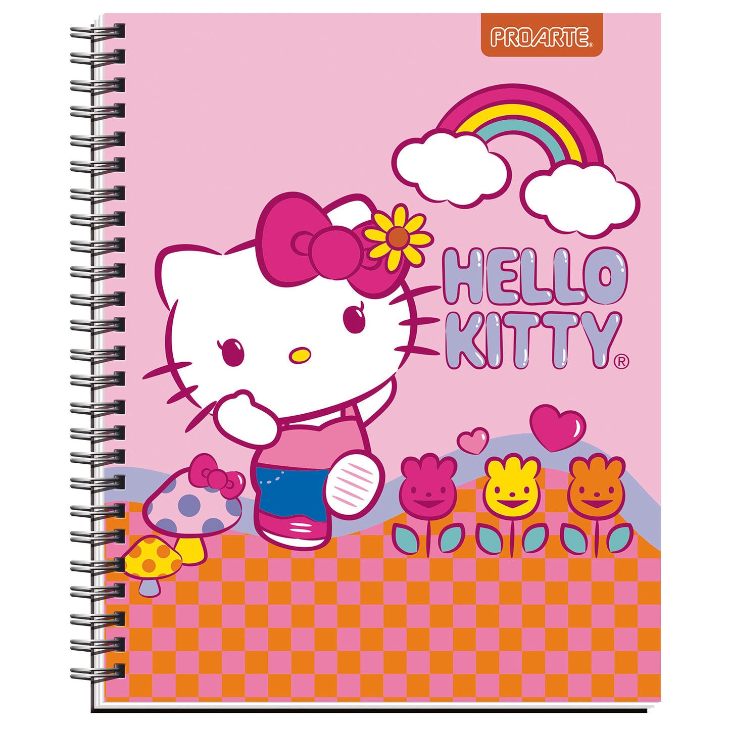 Cuaderno Hello Kitty Universitario Cuadriculado