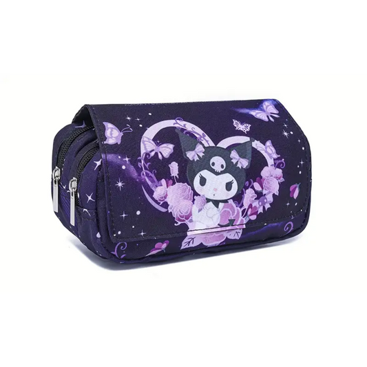 Estuche - Cartuchera - Kuromi Morado