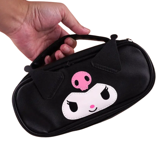 Estuche Cuero Sintético - Kuromi