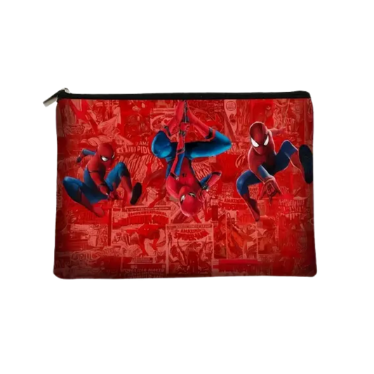 Estuche para Lápices - Villanos - Spiderman Marvel Roja